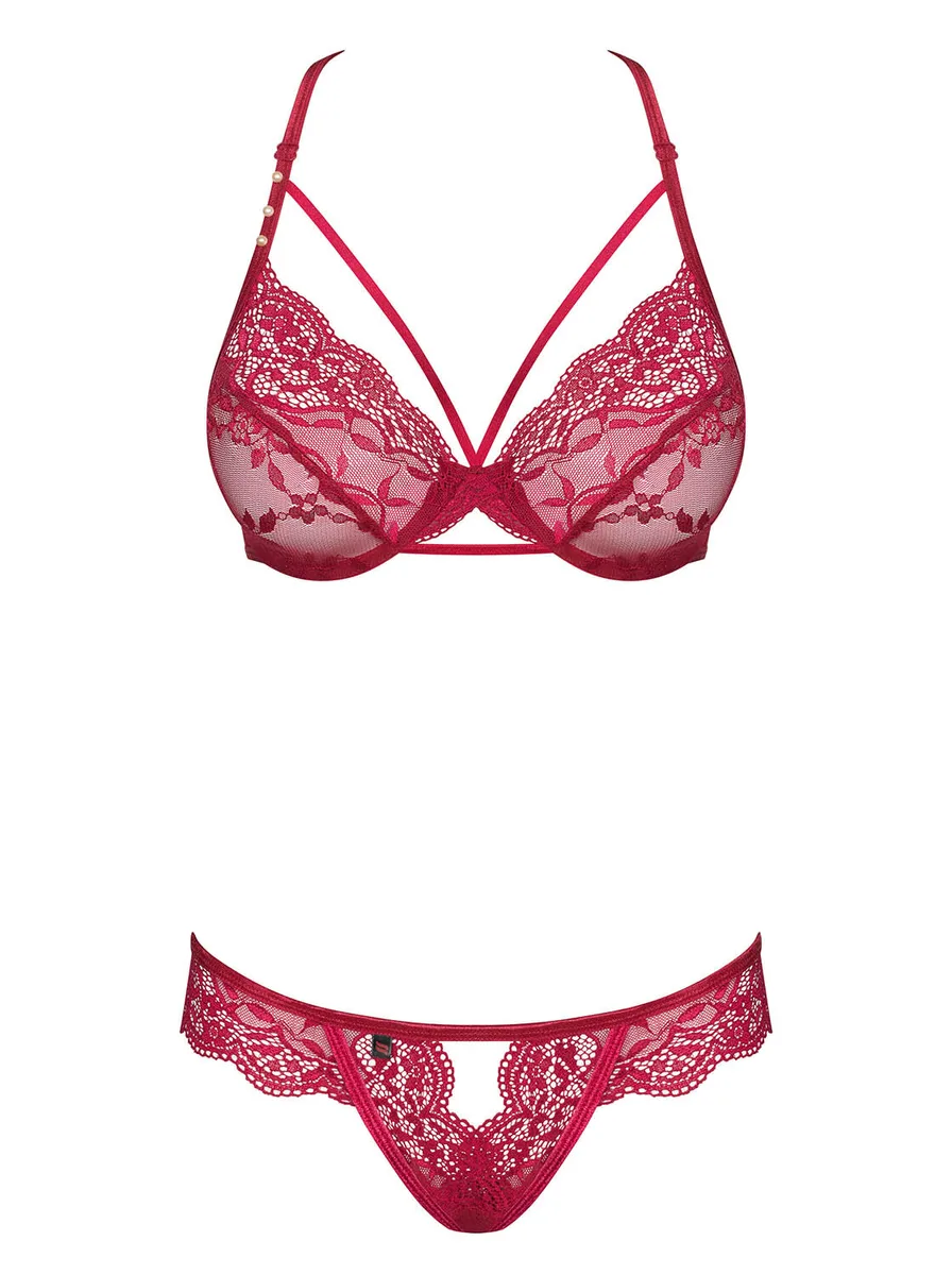 Секси дантелен комплект Obsessive Ivetta