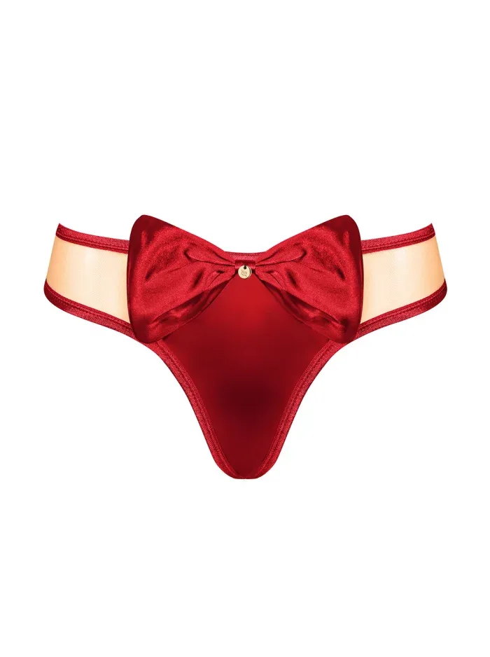Изкусителни червени прашки Rubinesa thong