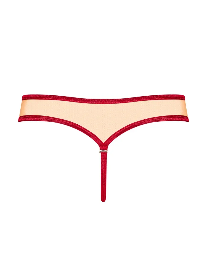 Изкусителни червени прашки Rubinesa thong