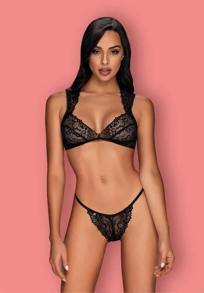 Дантелен комплект Obsessive Elisetta